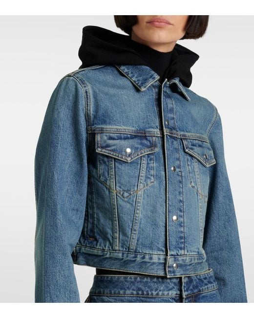 Alaïa Blue Denim Jacket