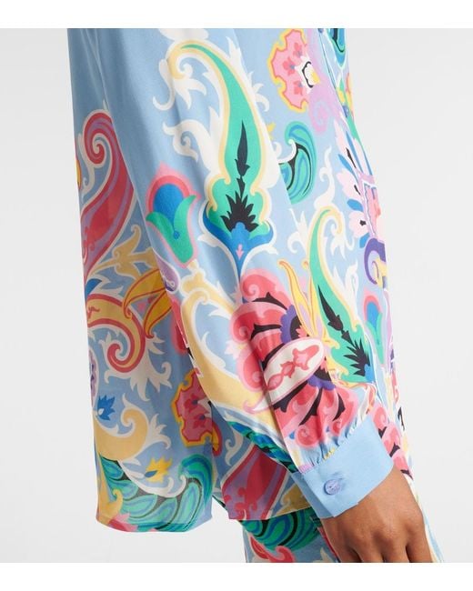 Camicia di Etro in Blue