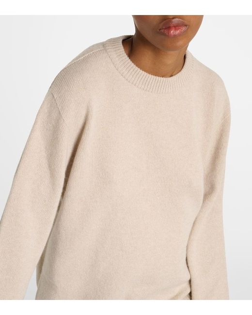 Pullover Sibem in lana e cashmere di The Row in Natural