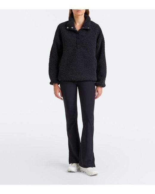 The Upside Black Harlow Teddy Sweatshirt