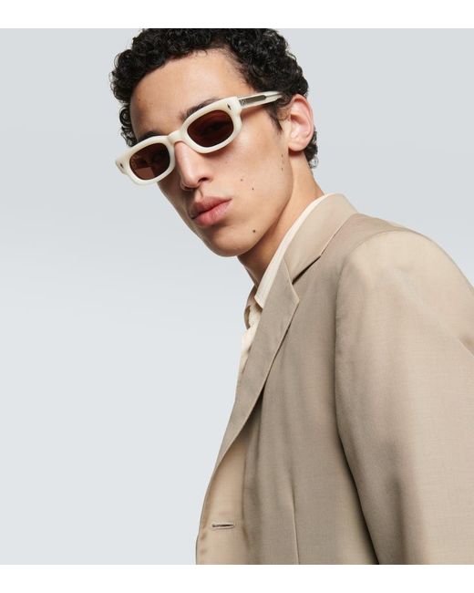 Lunettes De Soleil Whiskeyclone Rectangulaires Jacques Marie Mage pour homme en coloris Brown