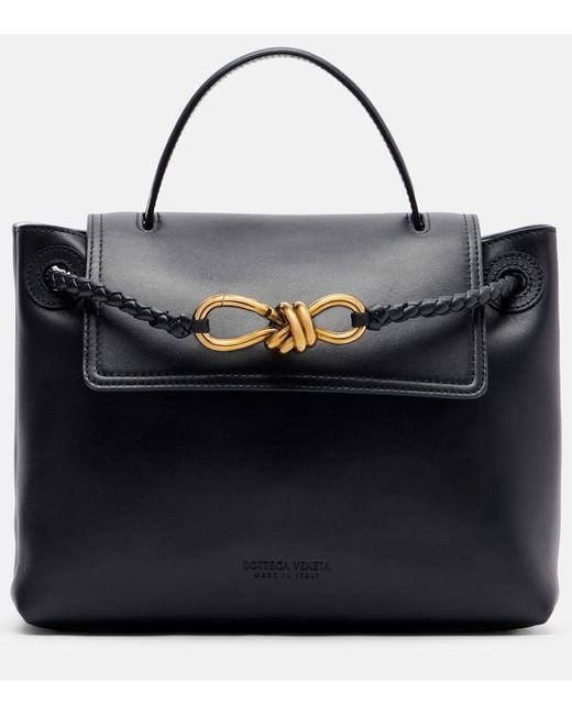 Bottega Veneta Black Tote Bag Ciao Ciao Small Aus Leder