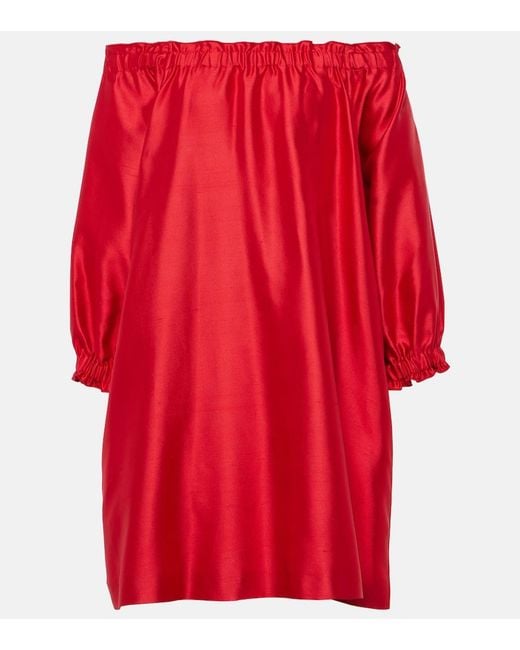 Miniabito Lepre di Max Mara in Red