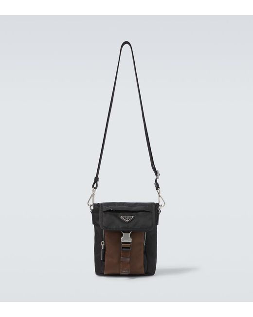 Prada White Re-Nylon Phone Pouch for men