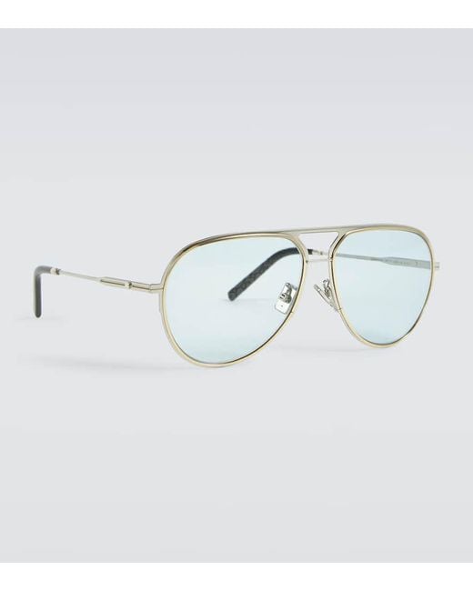 Dior Aviator-Sonnenbrille Dioressential A2U in Blue für Herren