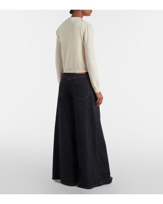 Marni Pink Virgin Wool Cardigan