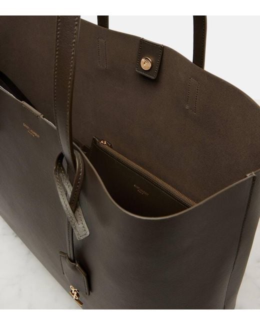 Saint Laurent Black Tote Shopping Large Aus Leder