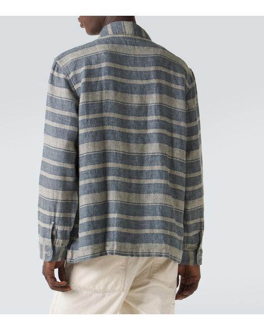 Sovracamicia di RRL in Gray da Uomo