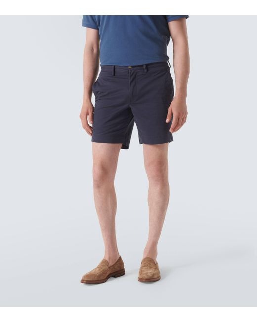 Polo Ralph Lauren Blue Cotton-blend Shorts for men