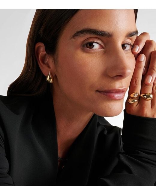 Mateo Natural Water Droplet 14Kt Earrings