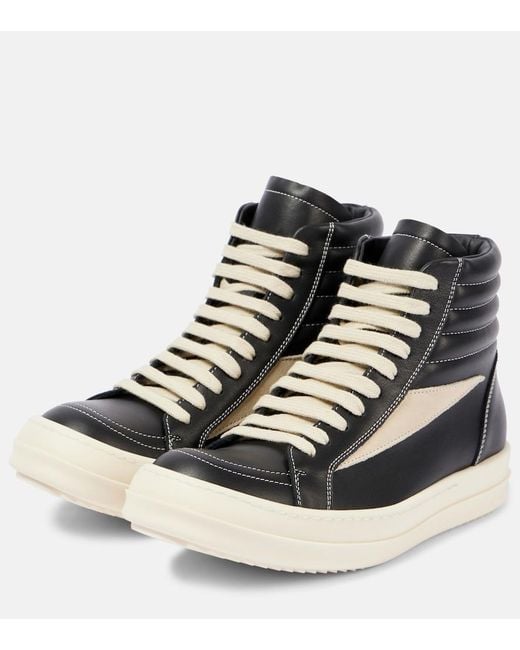 Rick Owens Black Sneakers