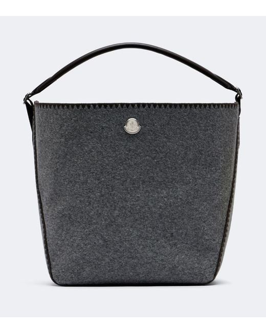Moncler Black Carlo Shoulder Bag