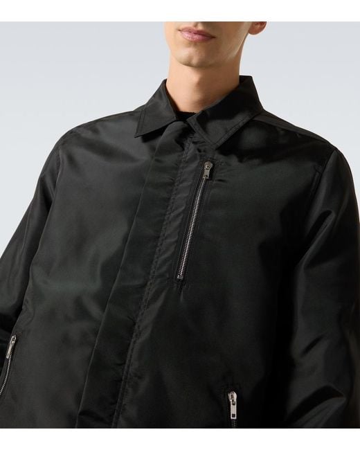 Rick Owens Black Drkshdw Technical Jacket for men
