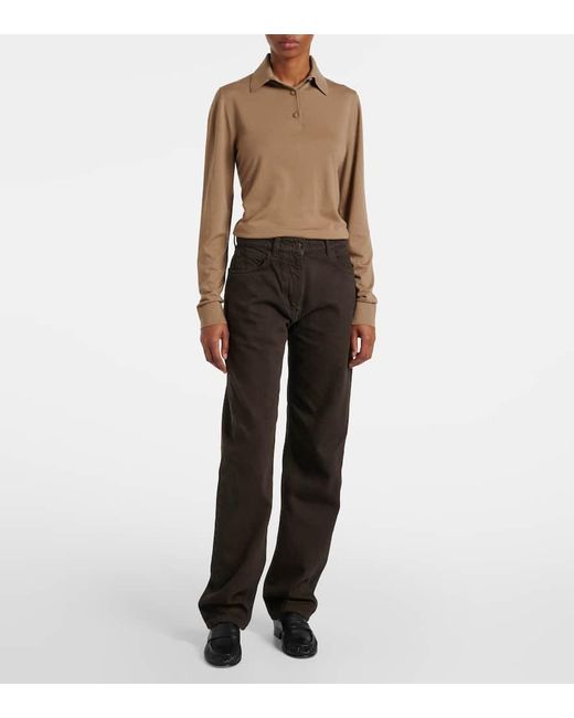 Jeans Regular Bercy di The Row in Black