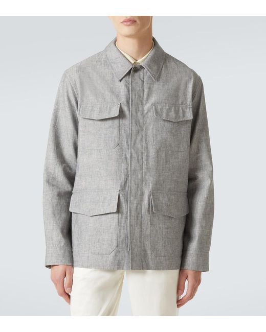 Giacca di Dunhill in Gray da Uomo