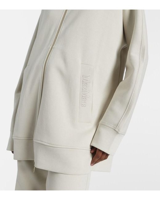 Felpa Verbano di Max Mara in Natural