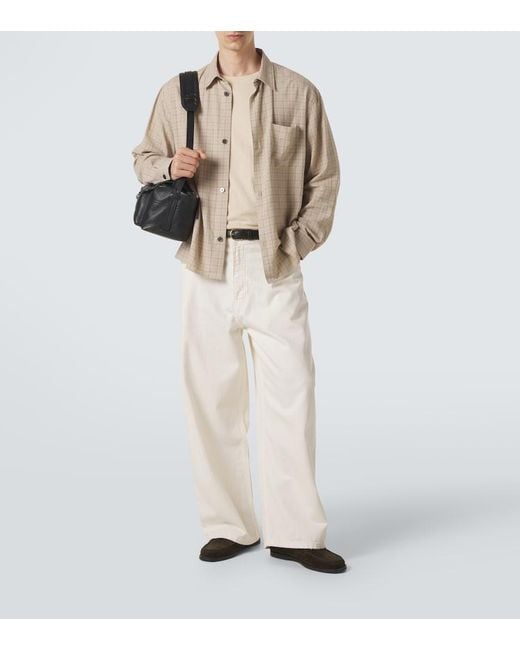 FRAME Natural Plaid Shirt for men