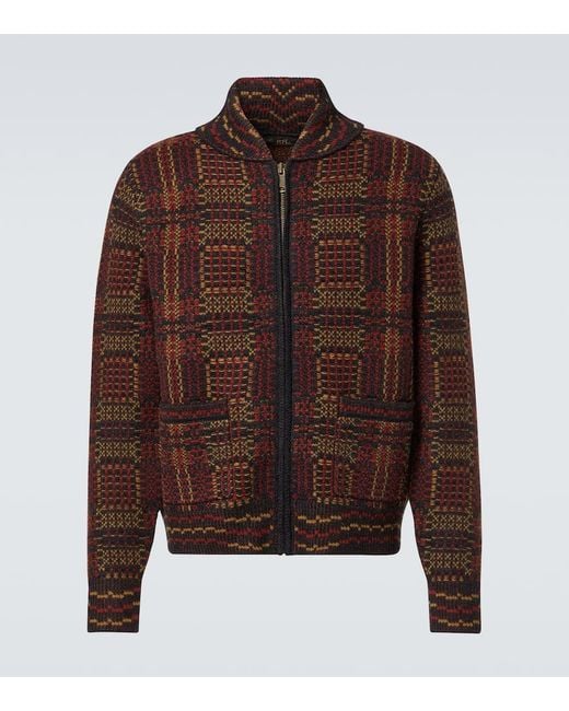 Cardigan di RRL in Brown da Uomo