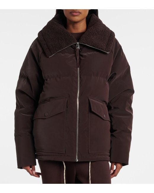 Varley Brown Roseville Down Jacket