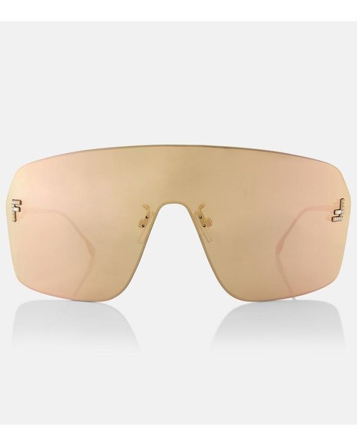 Fendi Natural First Shield Sunglasses