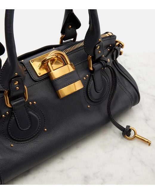 Borsa A Spalla Paddington Small di Chloé in Black