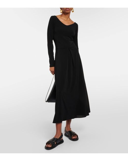 Robe longue Valido Max Mara en coloris Black
