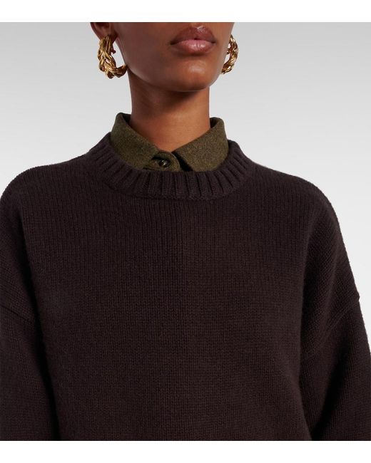 Extreme Cashmere Black N°383 Lovely Cashmere Sweater