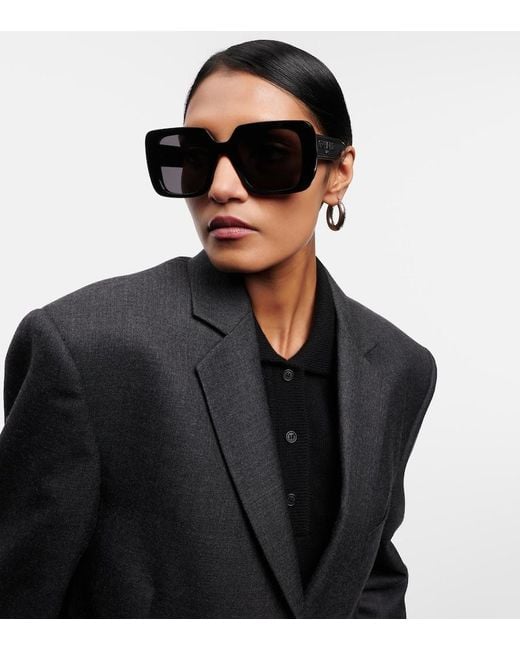 Dior Black Wildior S3U Square Sunglasses