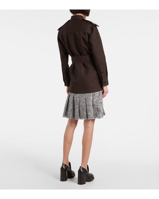 Burberry Black Wool Jacket