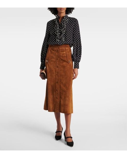 Manolo Blahnik Black Campariba Suede Mary Jane Pumps