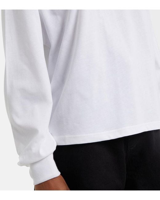 Sudadera De Jersey De Algodon Alaïa de color White