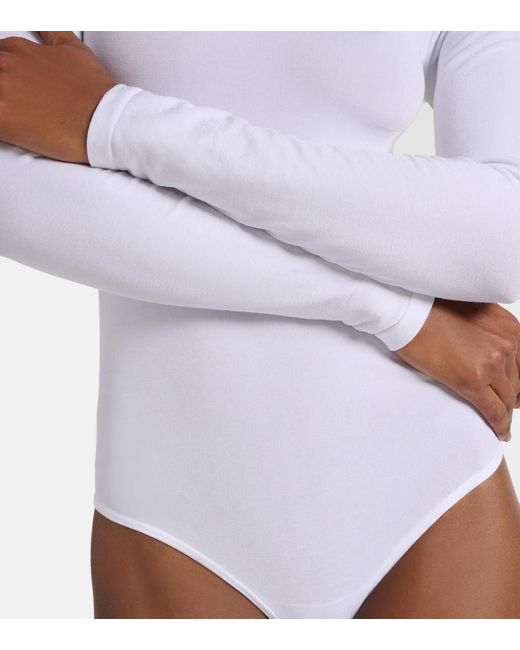 Wolford White Colorado String Bodysuit