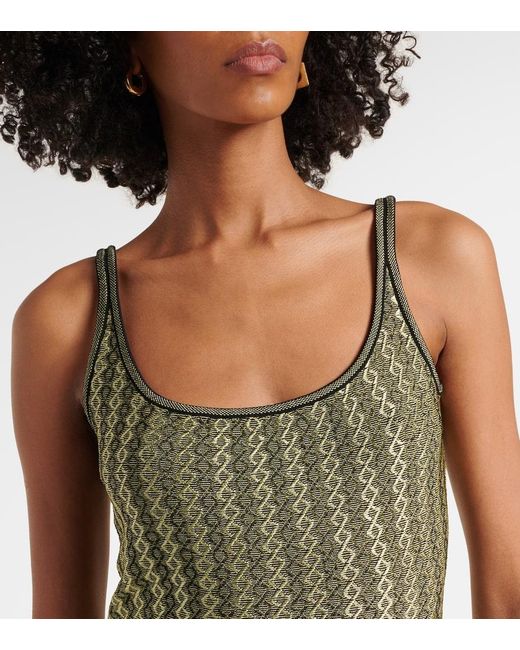 Jacquemus Green Marino Minidress