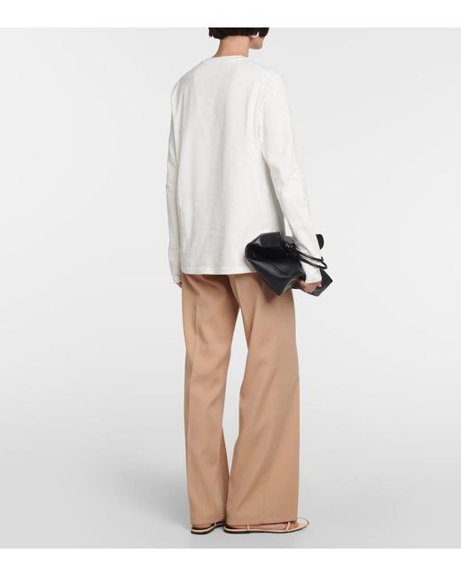 Jil Sander White Sweatshirts