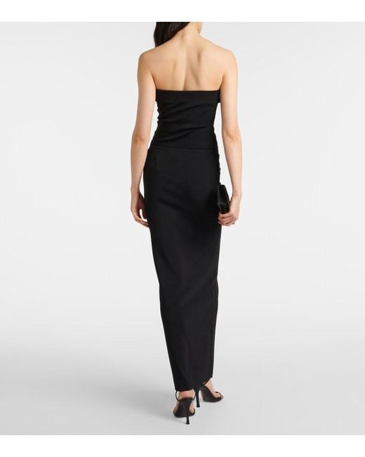 Christopher Esber Black Maparadita Maxi Skirt