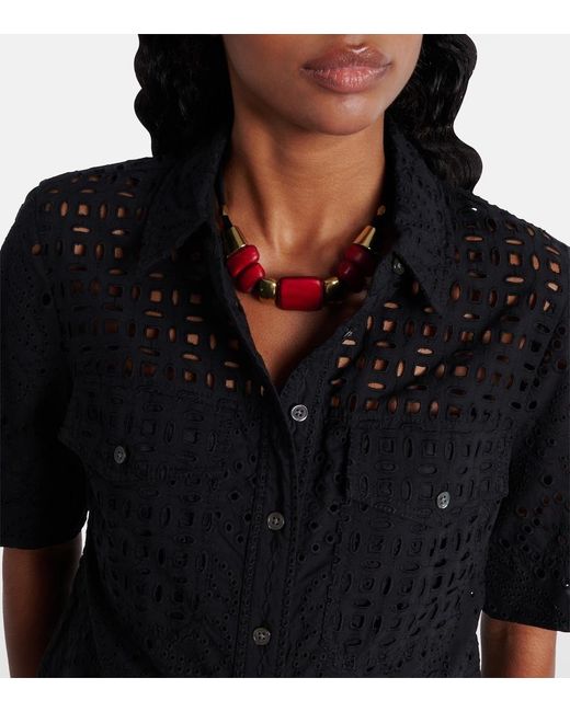Camicia Spruce di Veronica Beard in Black