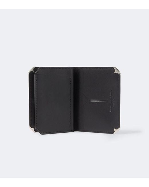 Jacques Marie Mage Black Elston Leather Wallet for men