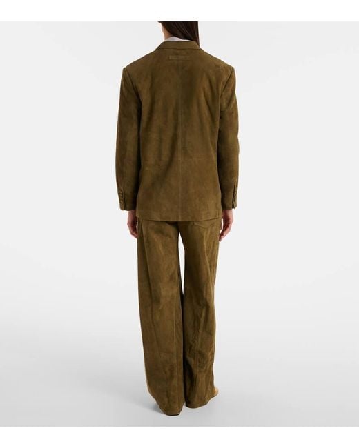 Marni Green Suede Jacket
