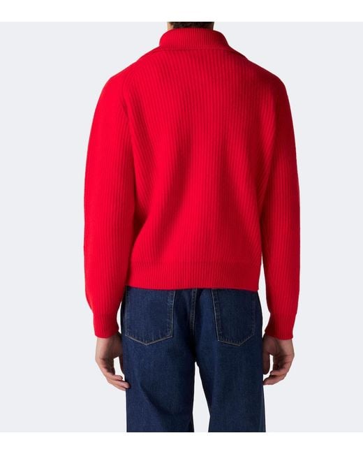 Pullover di Jil Sander in Red da Uomo