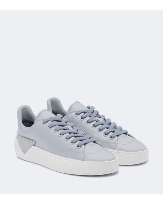 Prada White Court Re-Nylon Sneakers