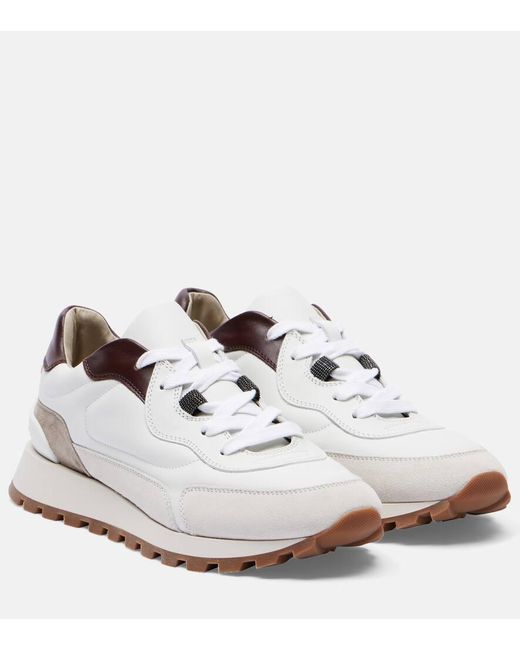 Sneakers di Brunello Cucinelli in White
