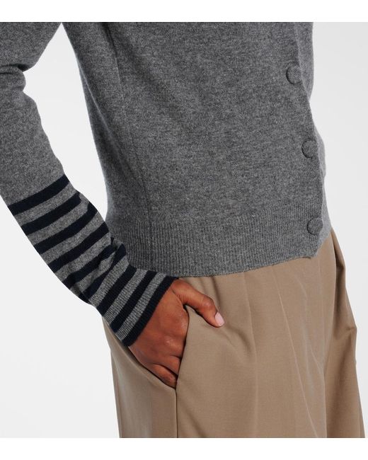 Plan C Gray Wool Cardigan