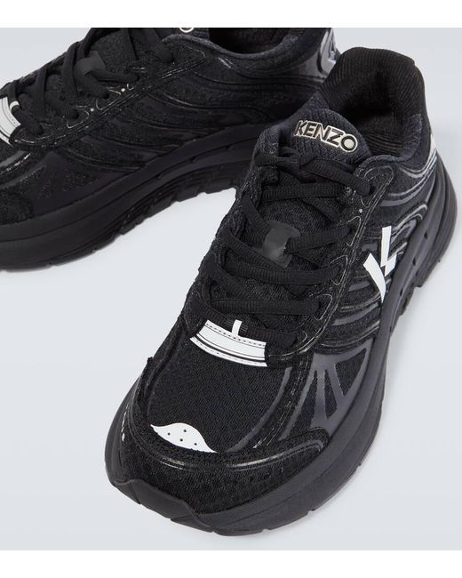 KENZO Black Pace Sneakers for men