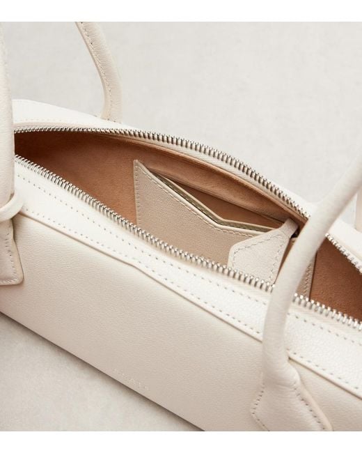 Alaïa White Le Teckel Small Leather Shoulder Bag