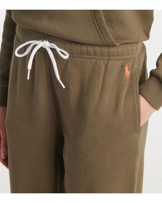 Pantalones Deportivos De Mezcla De Algodon Polo Ralph Lauren de color Green