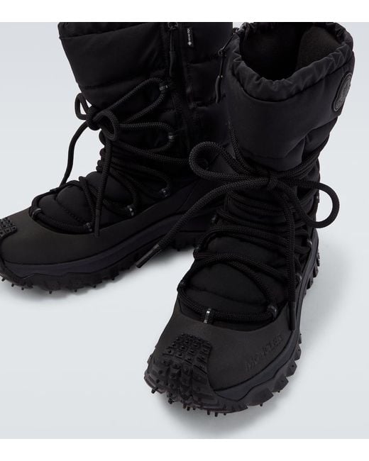Moncler Schneestiefel Trailgrip Apres in Black für Herren