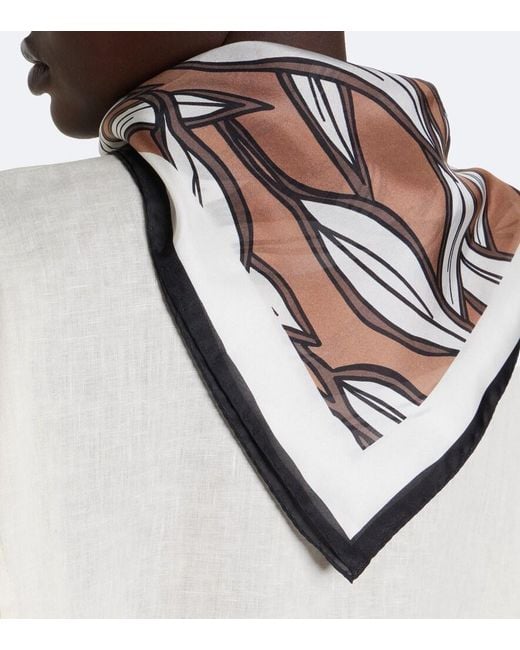 Sciarpa di Brunello Cucinelli in Brown