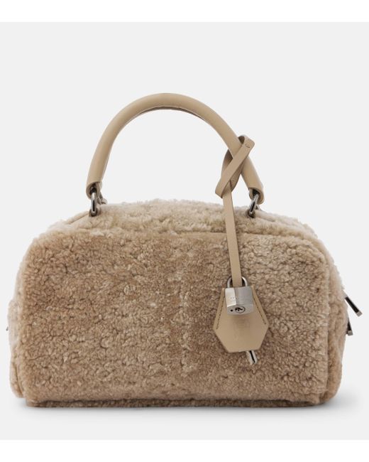 Shearling tote sale
