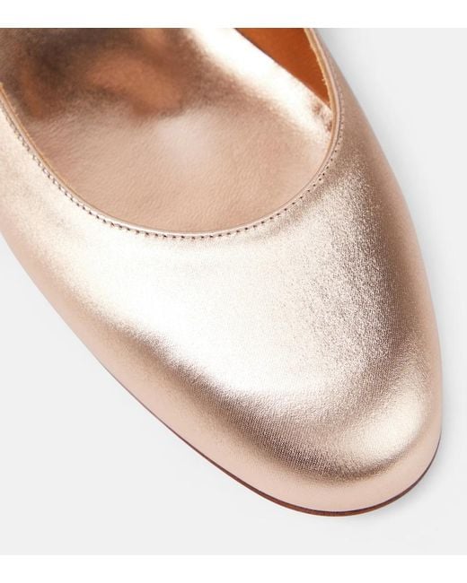 Christian Louboutin Pink Sweet Jane Leather Mary Jane Shoes