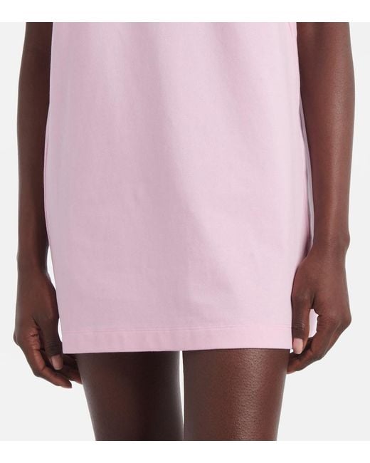 Patou Pink Polokleid Aus Baumwolle